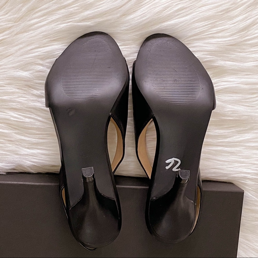 Nine West black asymmetrical heels size 6.5 - Picture 10 of 10